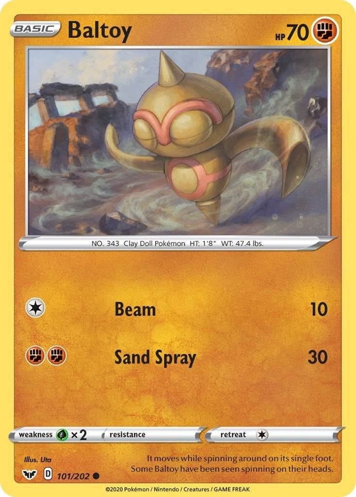 Baltoy (101) (101/202) (SWSH01)