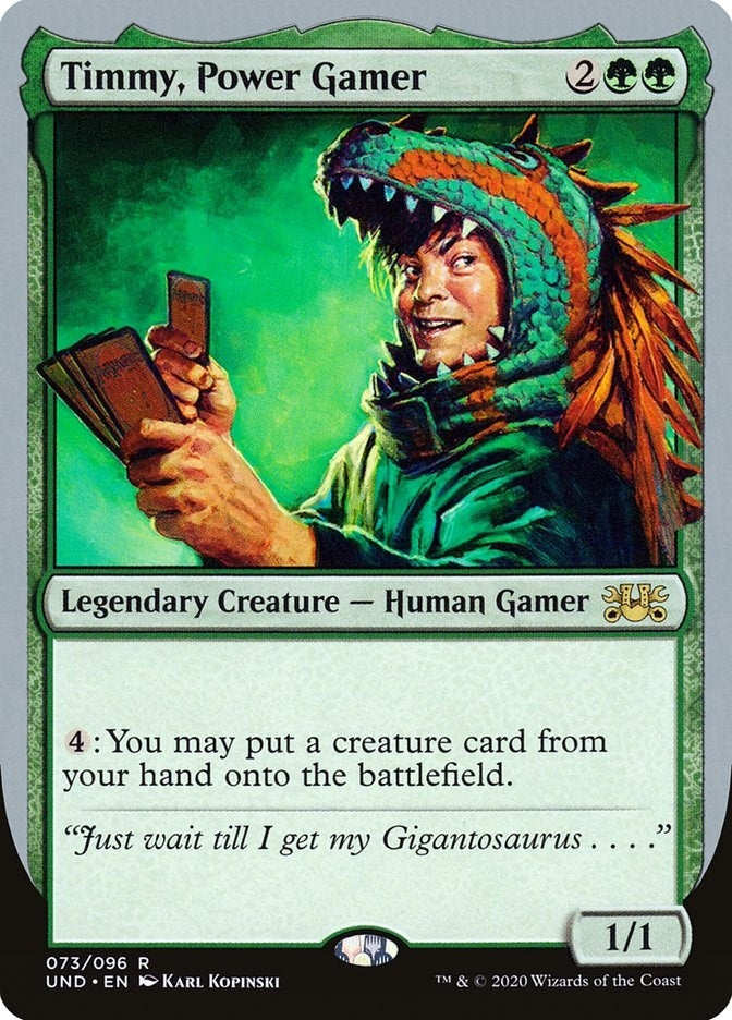 Image for Timmy, Power Gamer (73) (UND) - Magic: The Gathering