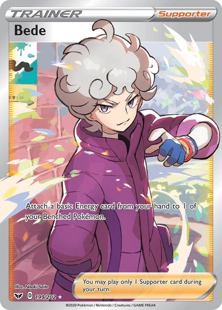 Bede (Full Art) (199/202) (SWSH01)
