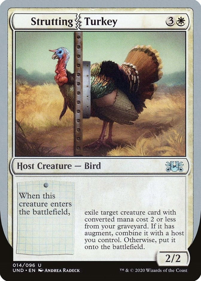 Image for Strutting Turkey (14) (UND) - Magic: The Gathering