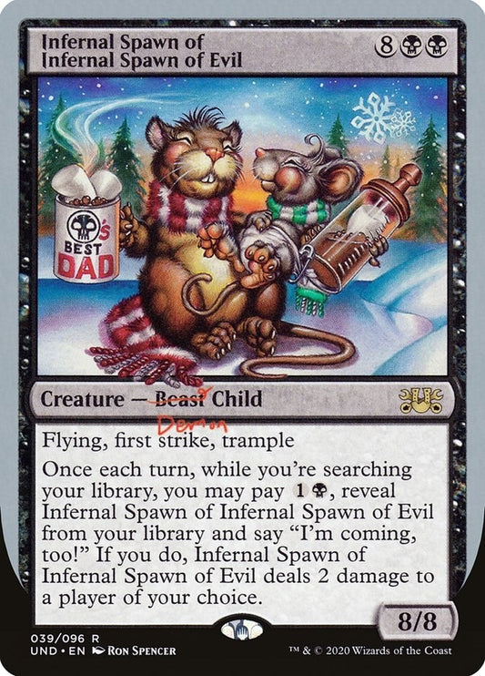 Image for Infernal Spawn of Infernal Spawn of Evil (39) (UND) - Magic: The Gathering