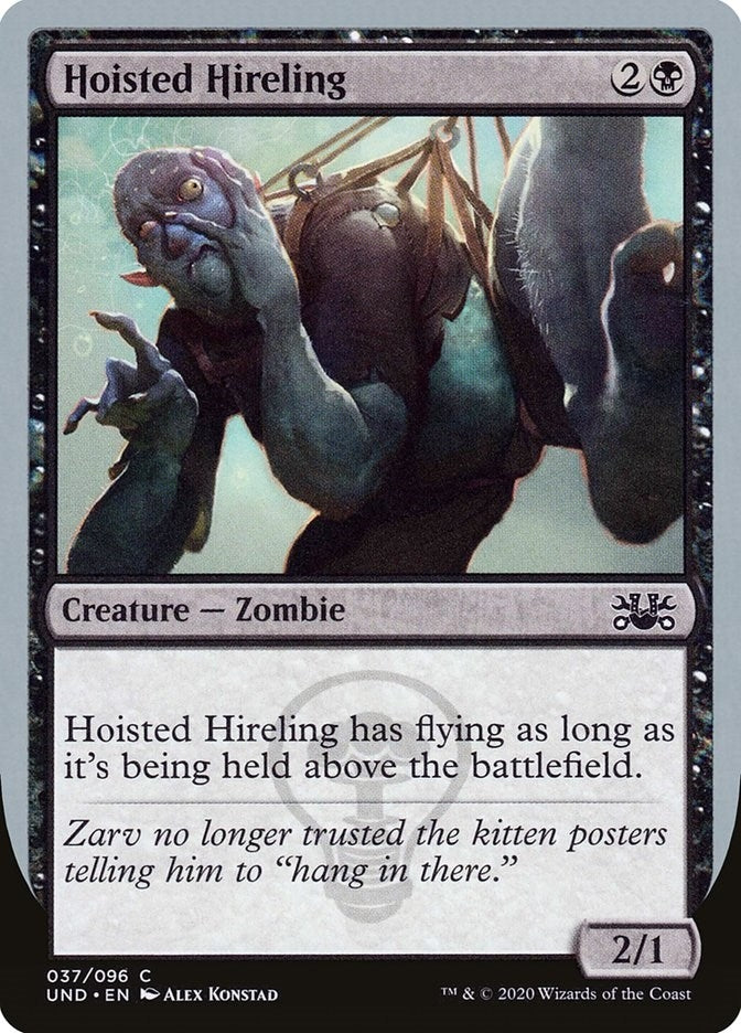 Image for Hoisted Hireling (37) (UND) - Magic: The Gathering