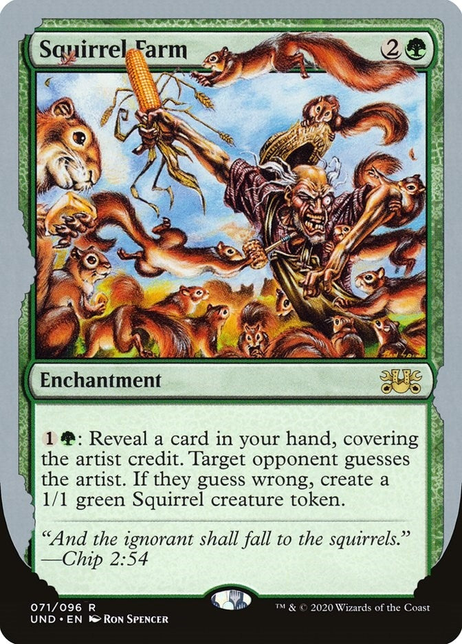 Image for Squirrel Farm (71) (UND) - Magic: The Gathering