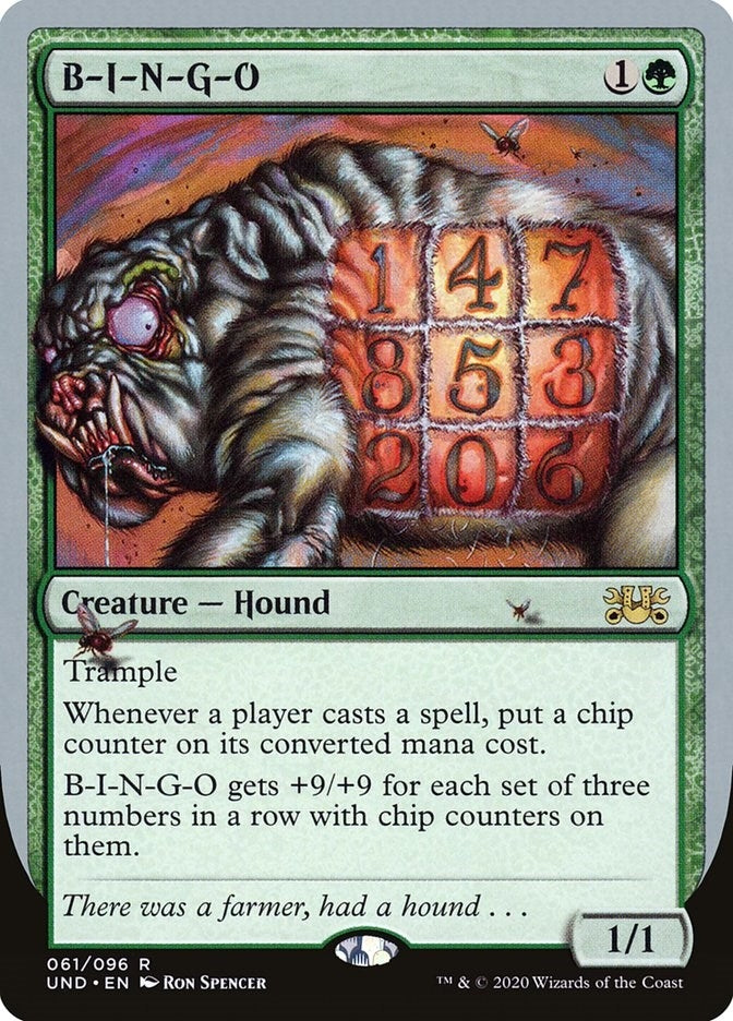 Image for B-I-N-G-O (61) (UND) - Magic: The Gathering