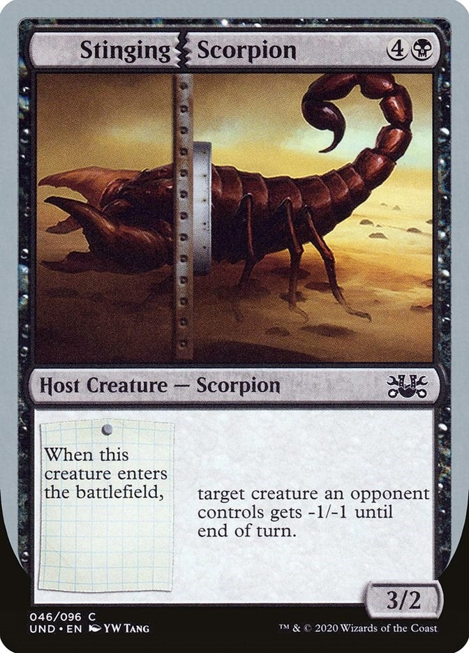 Image for Stinging Scorpion (46) (UND) - Magic: The Gathering