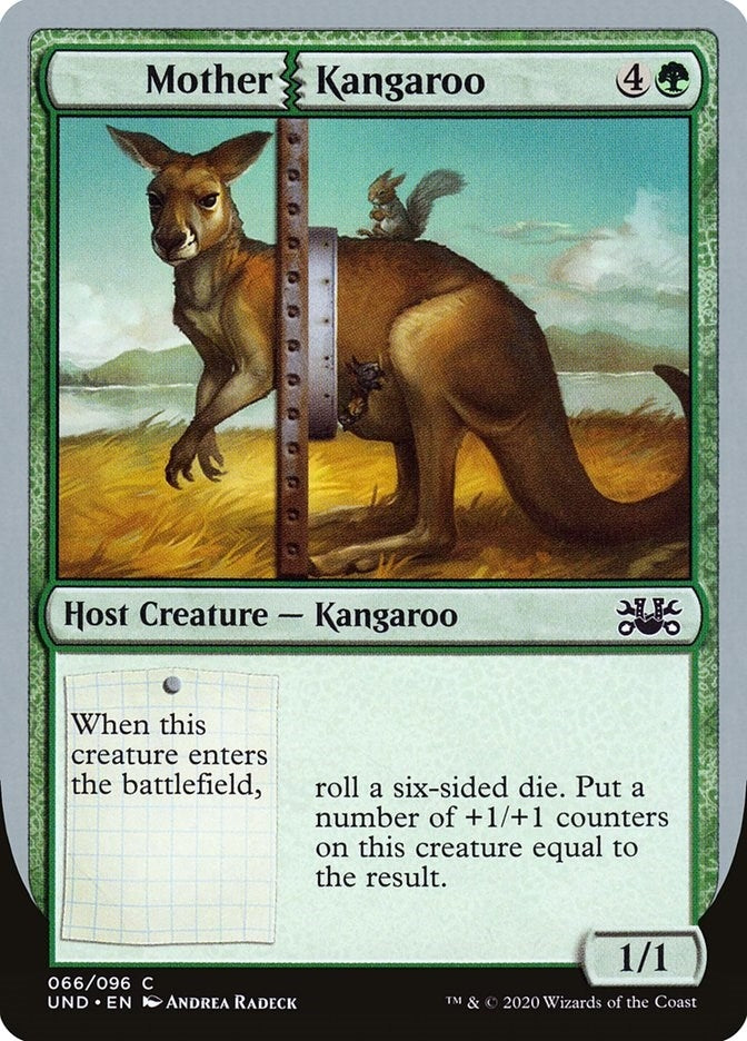 Image for Mother Kangaroo (66) (UND) - Magic: The Gathering