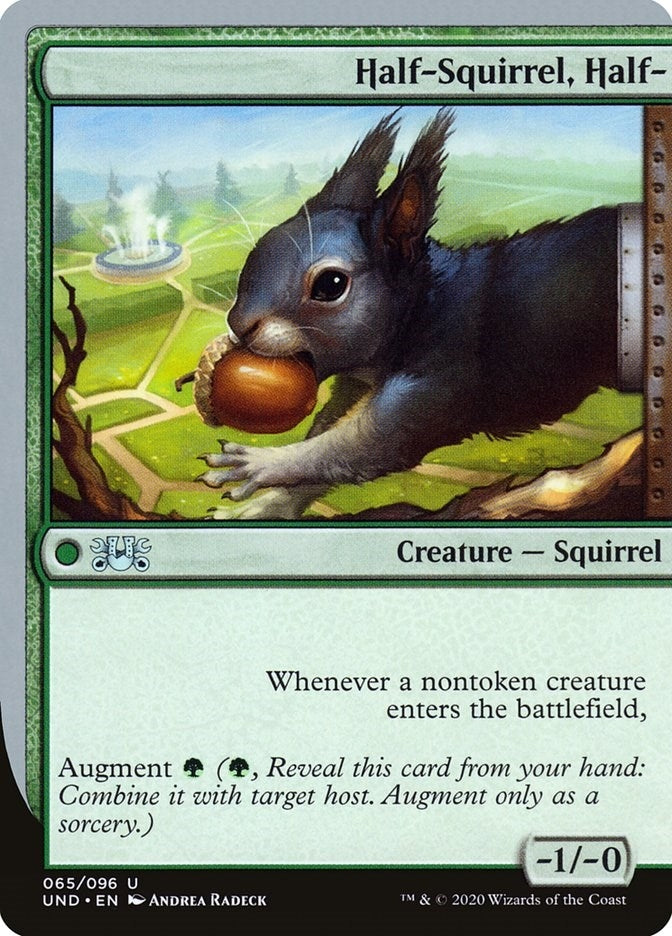 Image for Half-Squirrel, Half- (65) (UND) - Magic: The Gathering