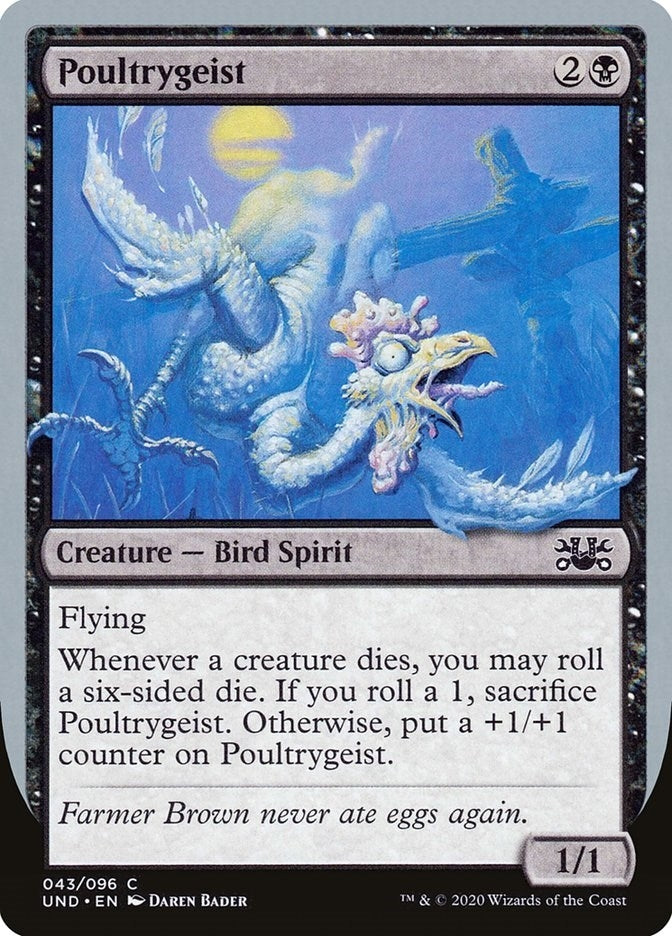 Image for Poultrygeist (43) (UND) - Magic: The Gathering