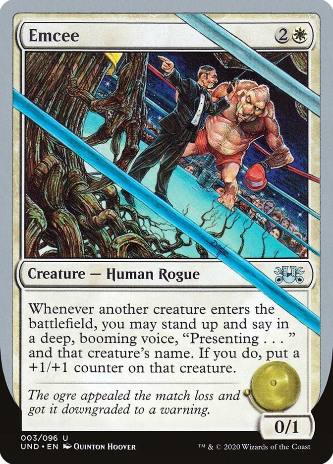 Image for Emcee (3) (UND) - Magic: The Gathering