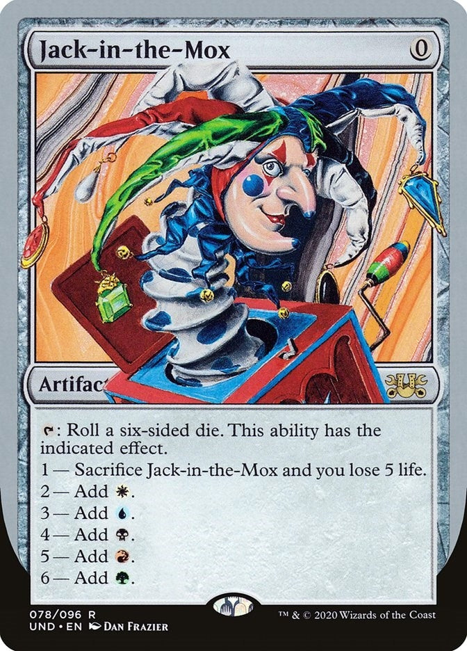 Image for Jack-in-the-Mox (78) (UND) - Magic: The Gathering