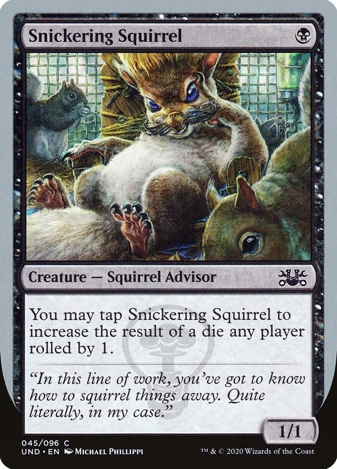 Image for Snickering Squirrel (45) (UND) - Magic: The Gathering