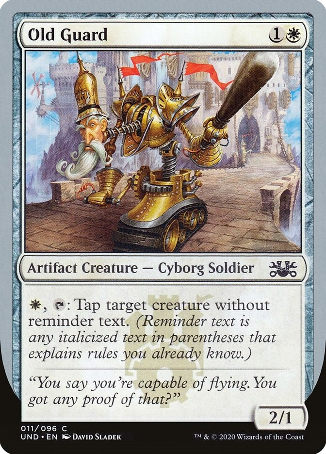 Image for Old Guard (11) (UND) - Magic: The Gathering