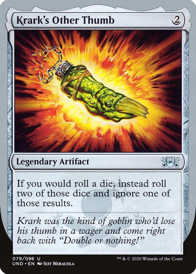 Image for Krark's Other Thumb (79) (UND) - Magic: The Gathering