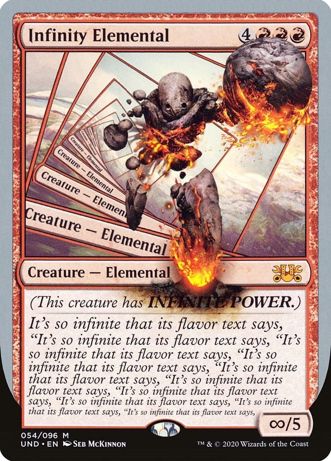Image for Infinity Elemental (54) (UND) - Magic: The Gathering