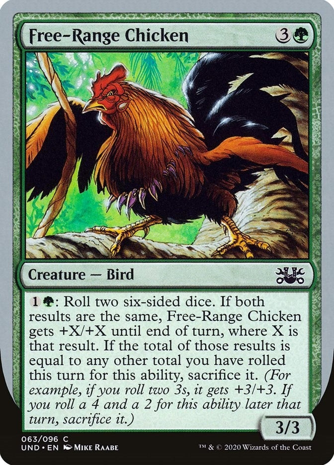 Image for Free-Range Chicken (63) (UND) - Magic: The Gathering