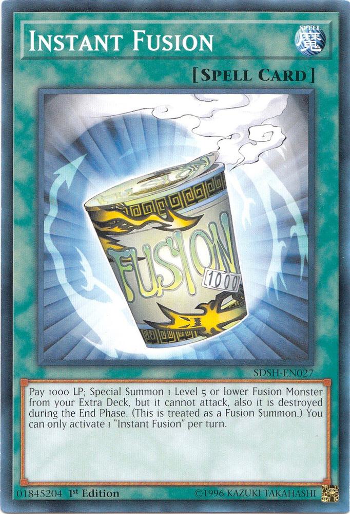 Instant Fusion (SDSH-EN027) (SDSH)
