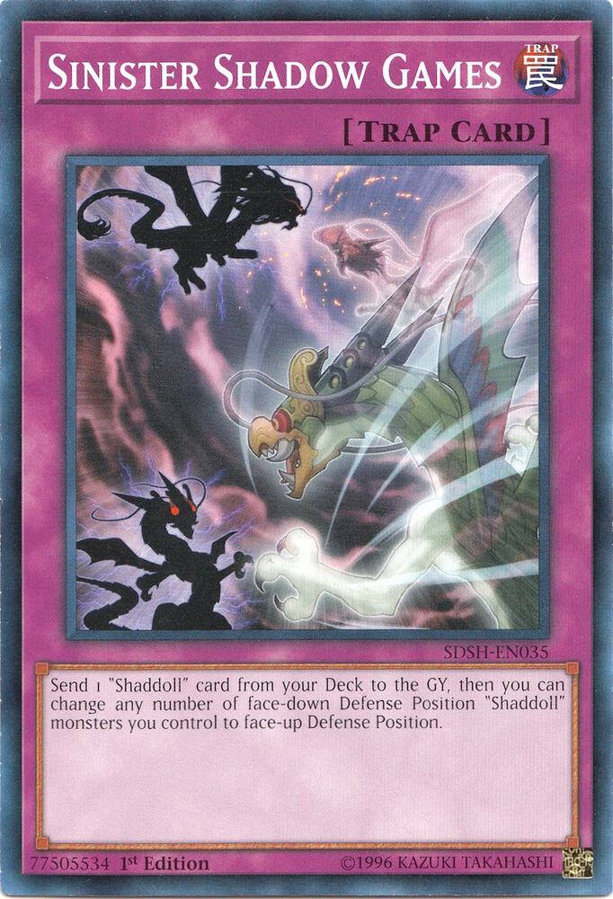 Sinister Shadow Games (SDSH-EN035) (SDSH)