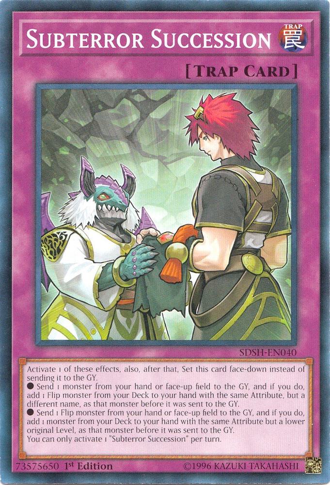 Subterror Succession (SDSH-EN040) (SDSH)