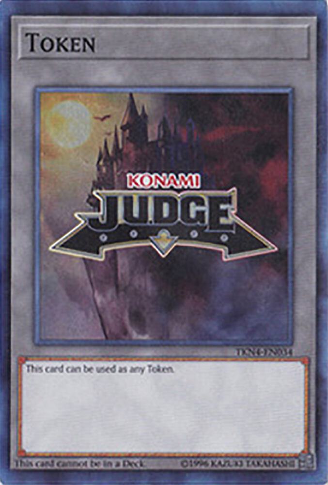 Official Judge Token: TKN4-EN034 (TKN4-EN034) (JPRC)