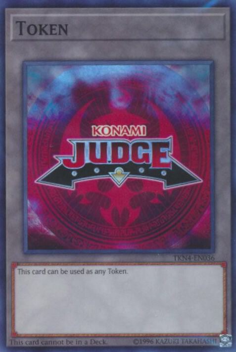 Official Judge Token: TKN4-EN036 (TKN4-EN036) (JPRC)