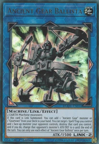 Ancient Gear Ballista (DUOV-EN010) (DUOV)