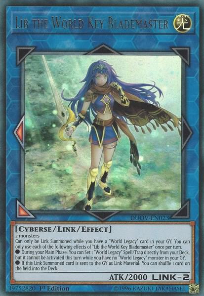 Lib the World Key Blademaster (DUOV-EN023) (DUOV)
