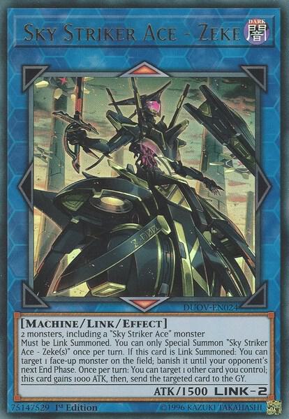 Sky Striker Ace - Zeke (DUOV-EN024) (DUOV)