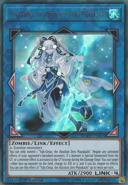 Yuki-Onna, the Absolute Zero Mayakashi (DUOV-EN025) (DUOV)