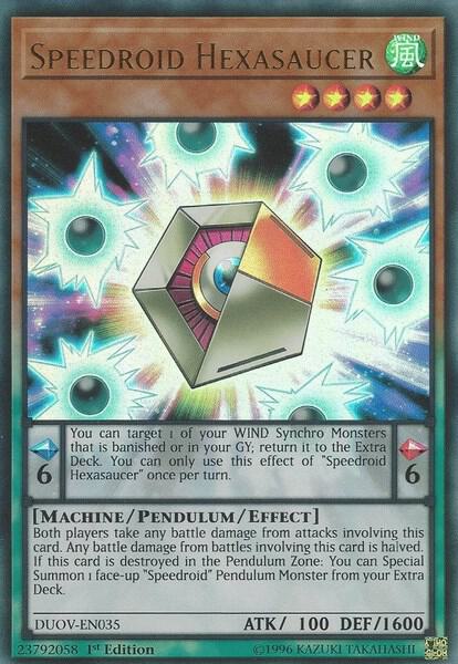 Speedroid Hexasaucer (DUOV-EN035) (DUOV)