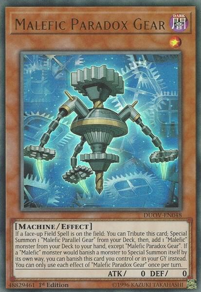 Malefic Paradox Gear (DUOV-EN048) (DUOV)