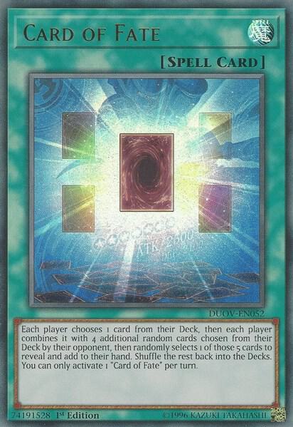 Card of Fate (DUOV-EN052) (DUOV)