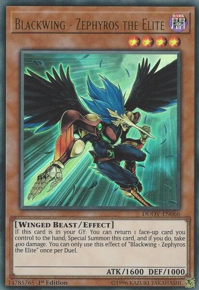 Blackwing - Zephyros the Elite (DUOV-EN066) (DUOV)