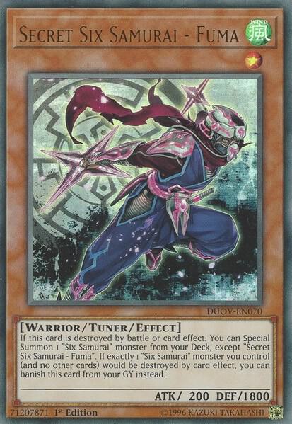 Secret Six Samurai - Fuma (DUOV-EN070) (DUOV)
