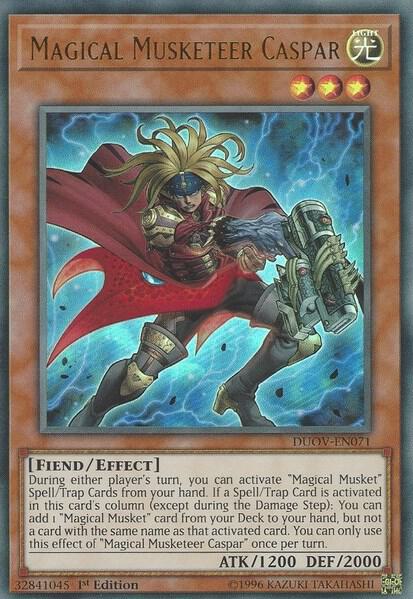 Magical Musketeer Caspar (DUOV-EN071) (DUOV)