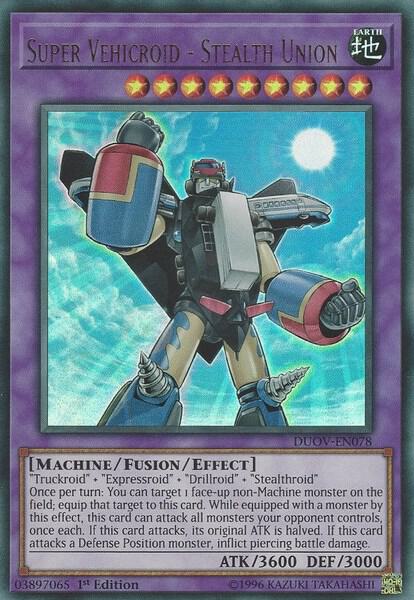 Super Vehicroid - Stealth Union (DUOV-EN078) (DUOV)