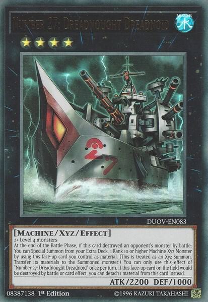 Number 27: Dreadnought Dreadnoid (DUOV-EN083) (DUOV)
