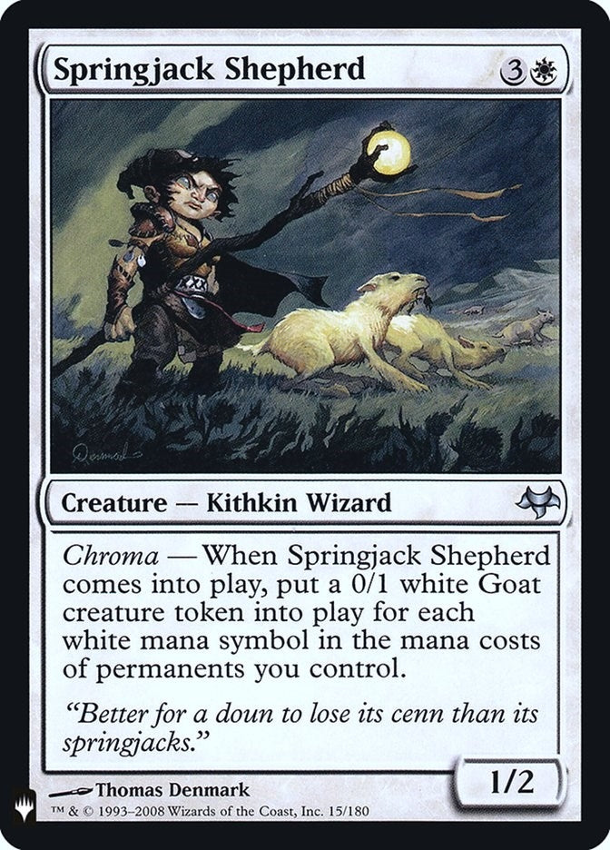 Image for Springjack Shepherd (15/180) (LIST) - Magic: The Gathering