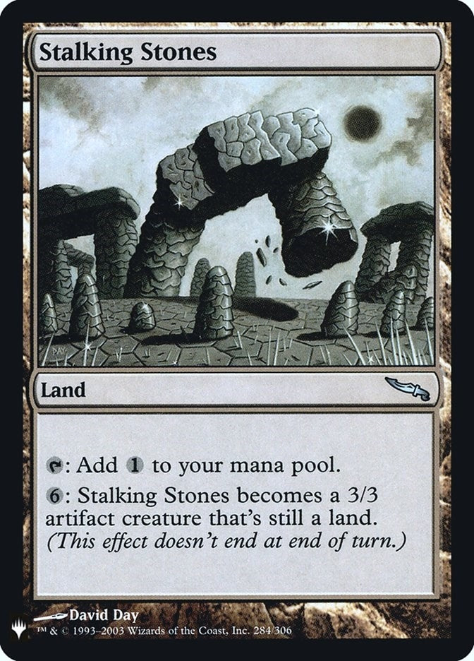 Image for Stalking Stones (284) (LIST) - Magic: The Gathering