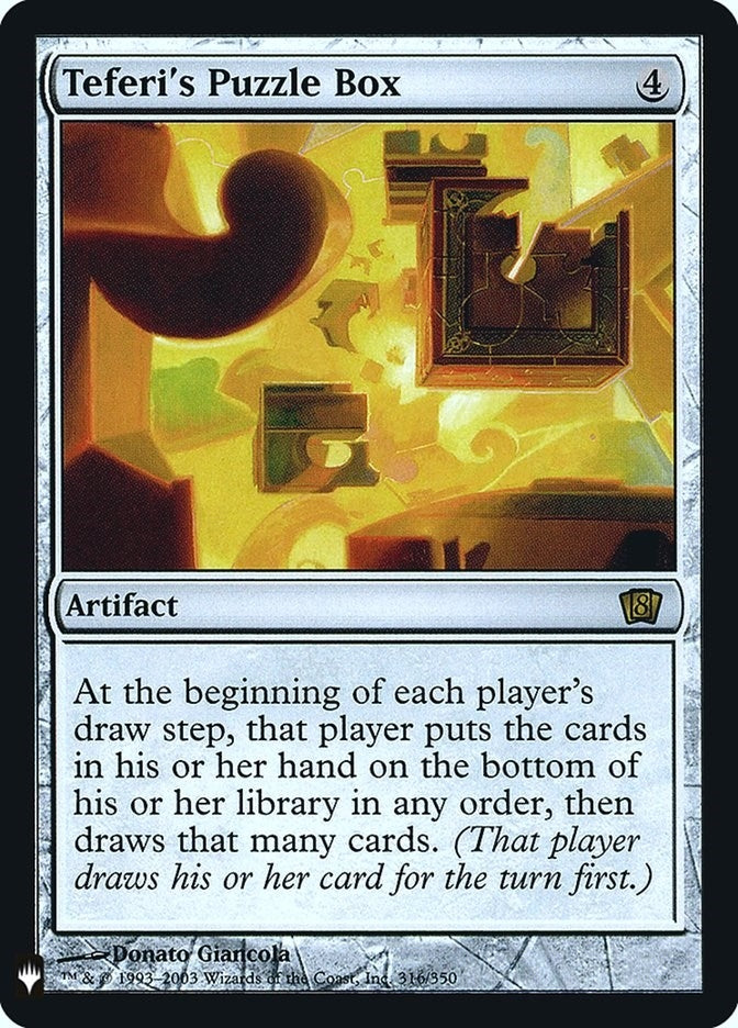 Image for Teferi's Puzzle Box (316) (LIST) - Magic: The Gathering