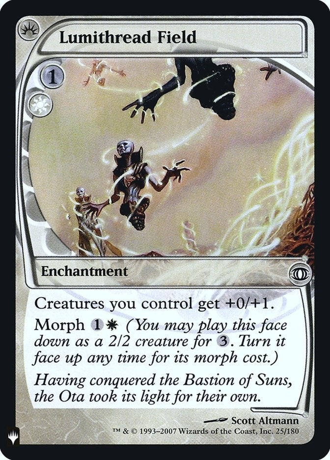 Image for Lumithread Field (25) (LIST) - Magic: The Gathering