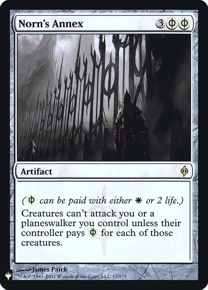 Image for Norn's Annex (17) (LIST) - Magic: The Gathering
