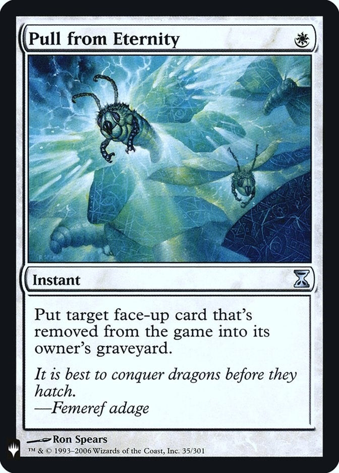 Image for Pull from Eternity (35) (LIST) - Magic: The Gathering