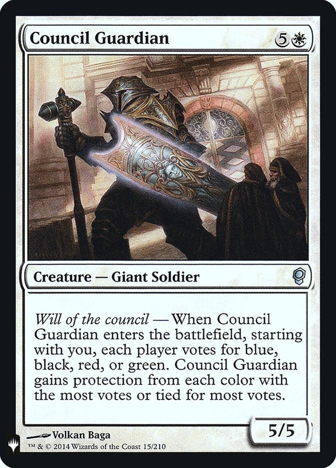 Image for Council Guardian (15) (LIST) - Magic: The Gathering
