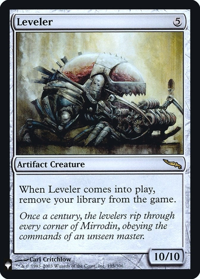 Image for Leveler (195) (LIST) - Magic: The Gathering