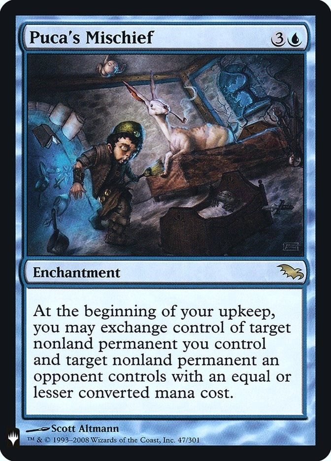 Image for Puca's Mischief (47) (LIST) - Magic: The Gathering
