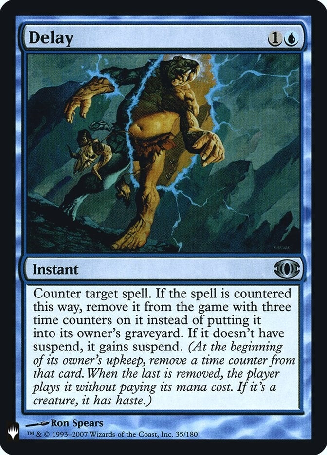 Image for Delay (35) (LIST) - Magic: The Gathering