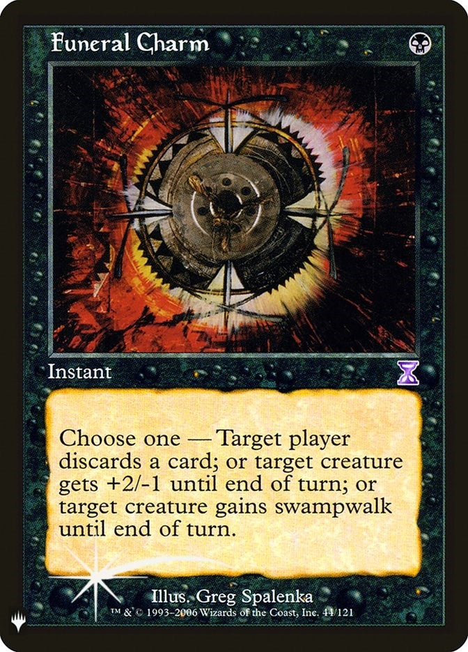 Image for Funeral Charm (44) (LIST) - Magic: The Gathering