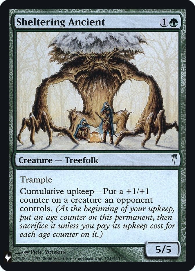Image for Sheltering Ancient (121) (LIST) - Magic: The Gathering