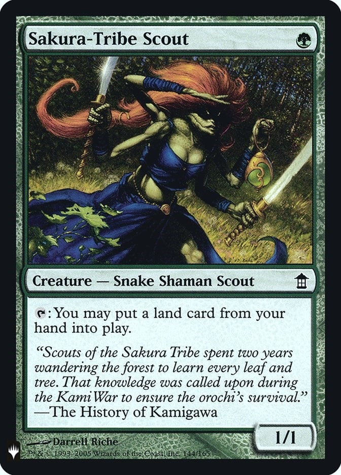 Image for Sakura-Tribe Scout (144) (LIST) - Magic: The Gathering