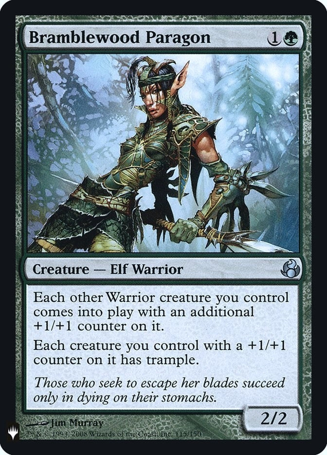 Image for Bramblewood Paragon (115) (LIST) - Magic: The Gathering
